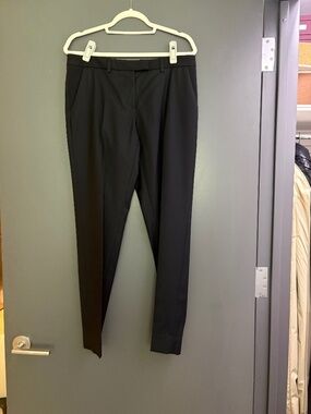 Margiela Black stripe pants, slim fit,  100% wool